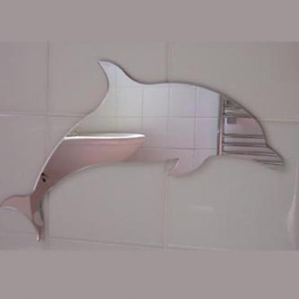 Dolphin Mirror 12cm